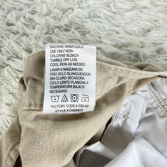 Denali Mens Khaki Cargo Shorts Size 36 Tan Cotton Blend Casual Outdoor Gorpcore - Picture 11 of 13